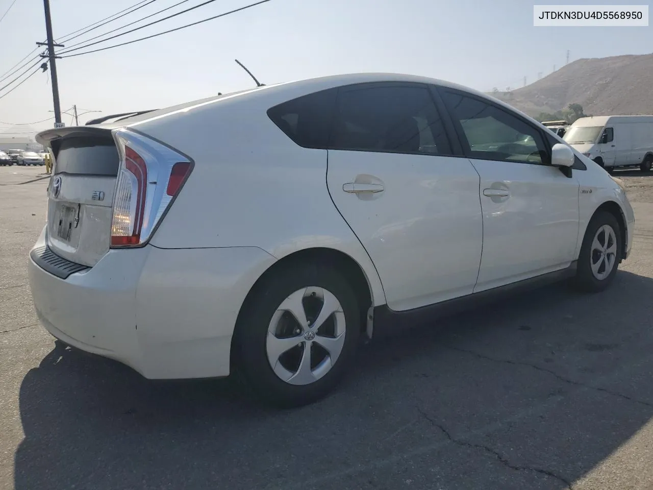 2013 Toyota Prius VIN: JTDKN3DU4D5568950 Lot: 75857594