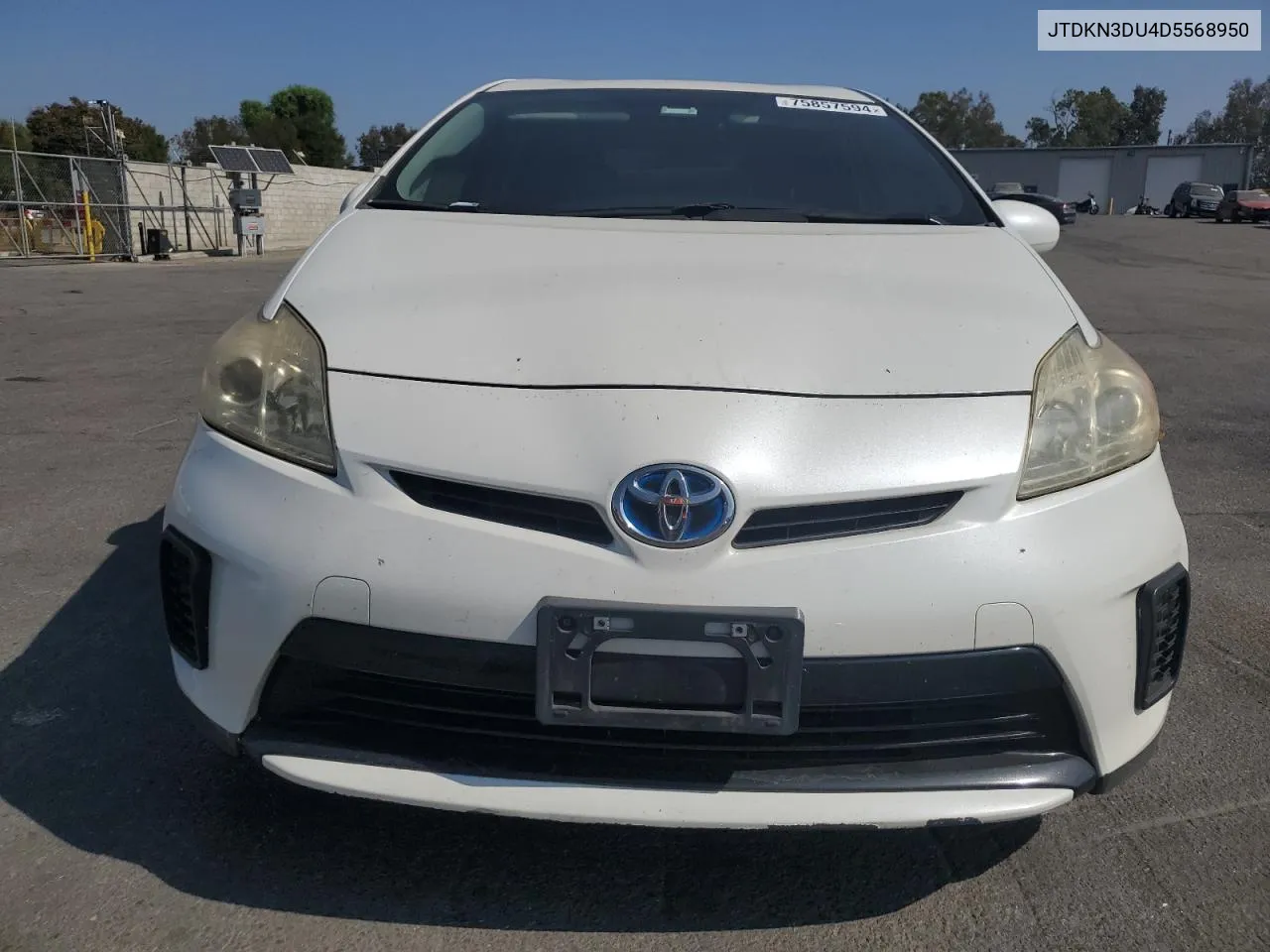 JTDKN3DU4D5568950 2013 Toyota Prius