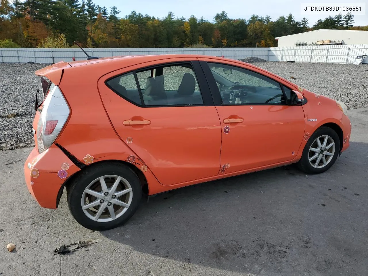 JTDKDTB39D1036551 2013 Toyota Prius C