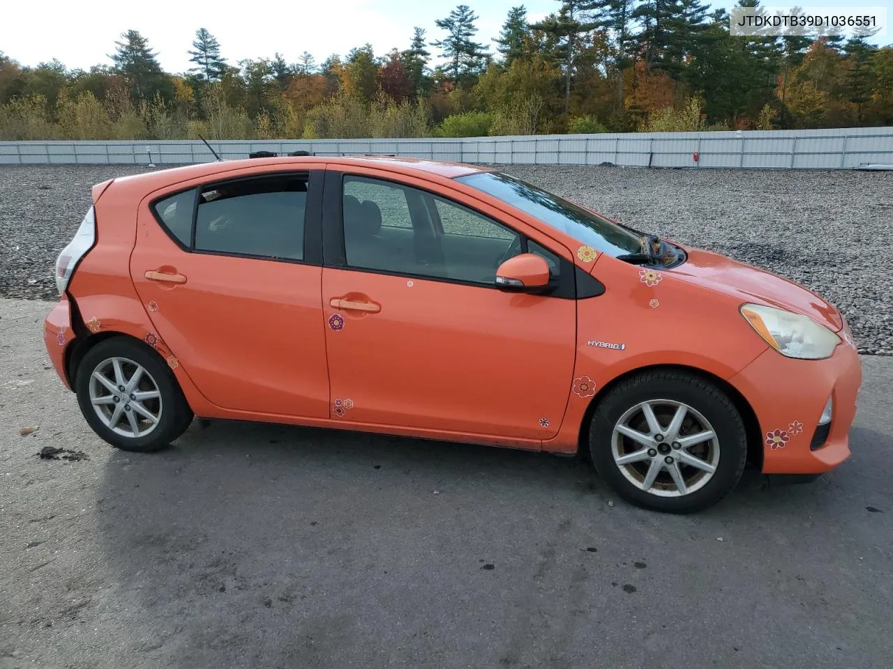 JTDKDTB39D1036551 2013 Toyota Prius C