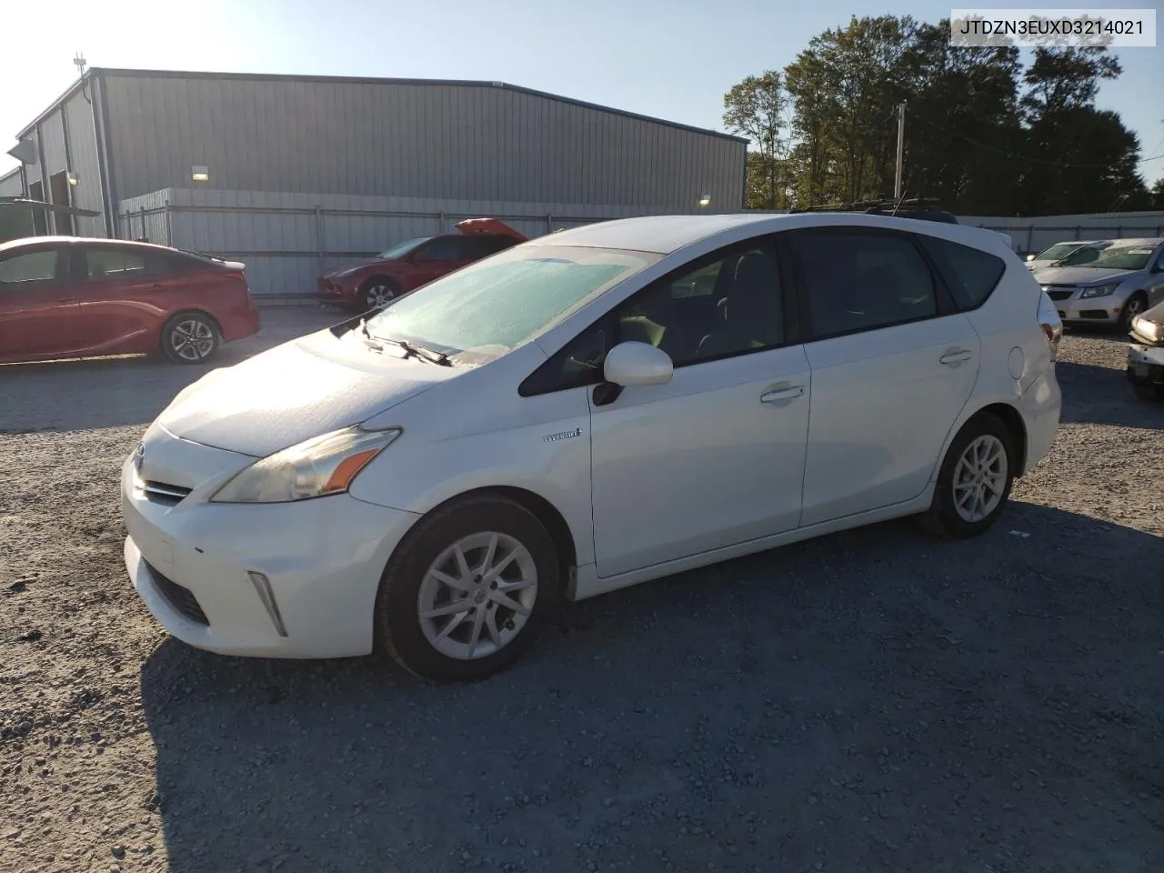 2013 Toyota Prius V VIN: JTDZN3EUXD3214021 Lot: 75877954