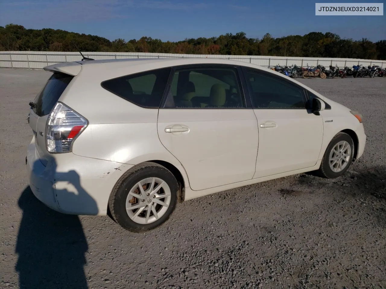 2013 Toyota Prius V VIN: JTDZN3EUXD3214021 Lot: 75877954