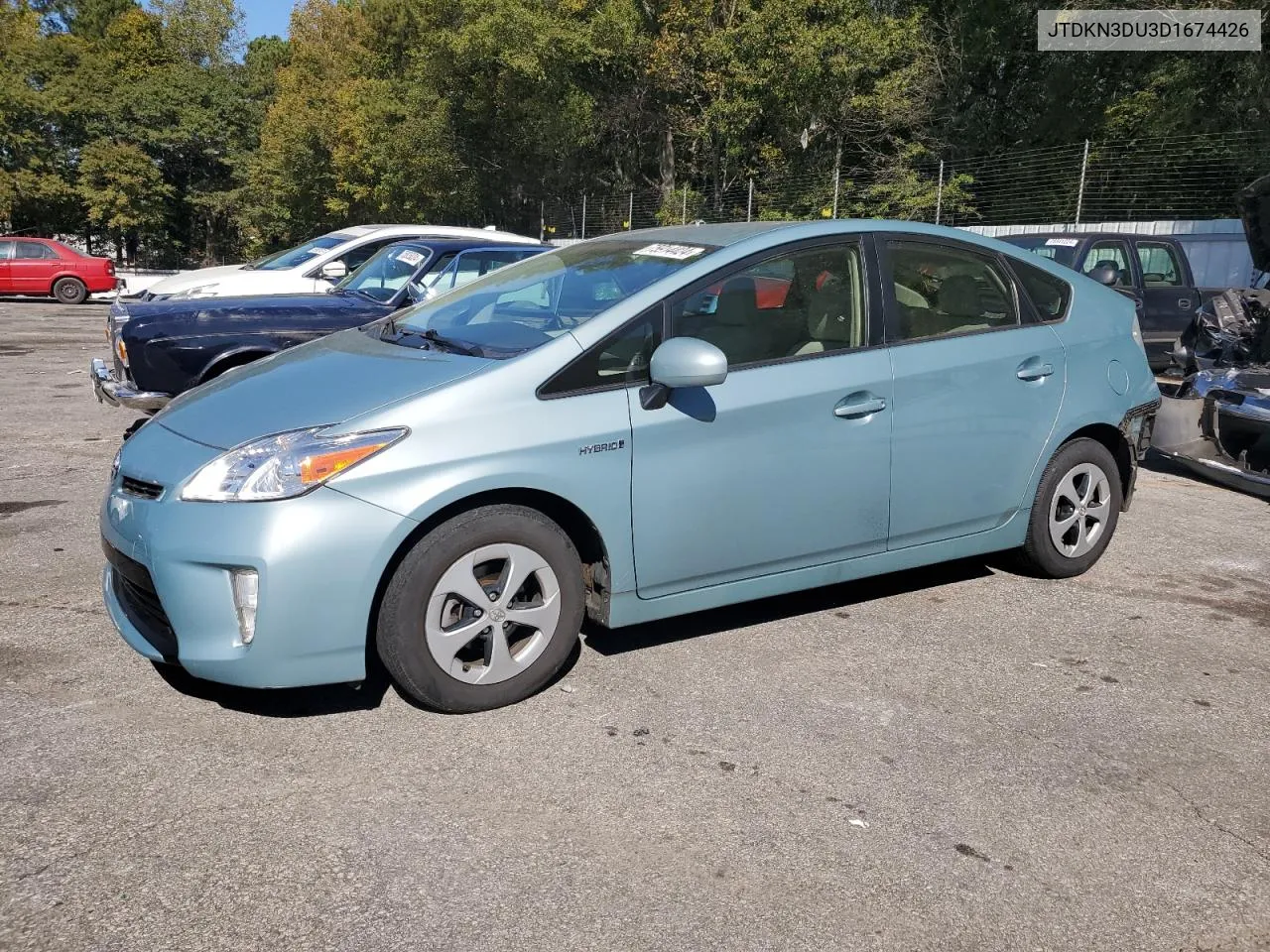 JTDKN3DU3D1674426 2013 Toyota Prius