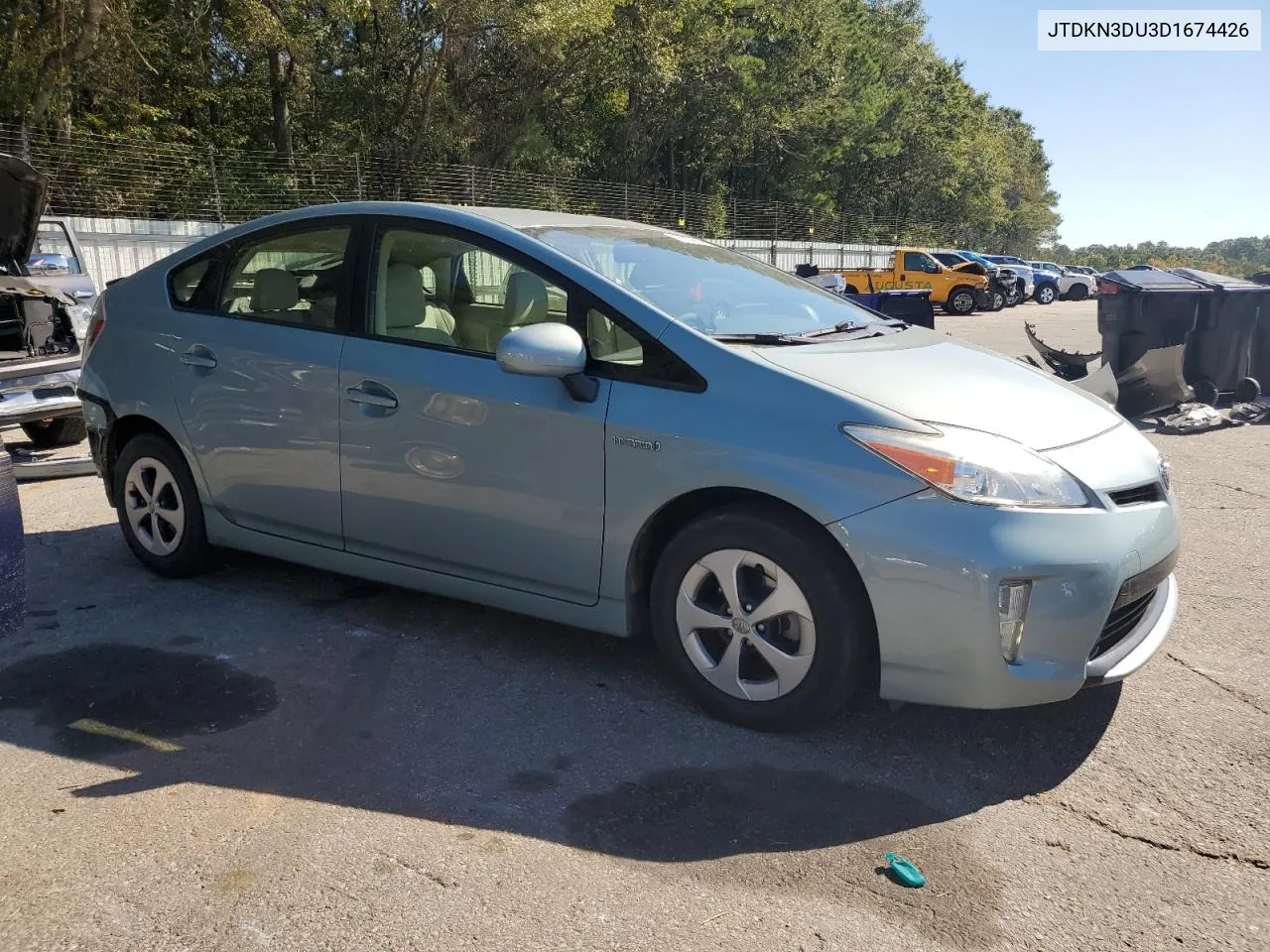 JTDKN3DU3D1674426 2013 Toyota Prius