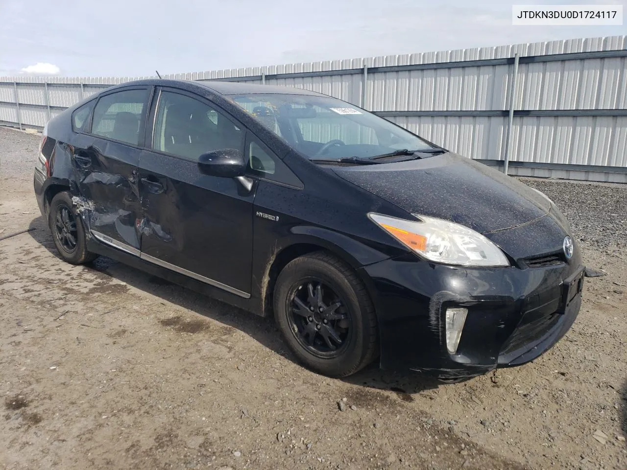 2013 Toyota Prius VIN: JTDKN3DU0D1724117 Lot: 75961284