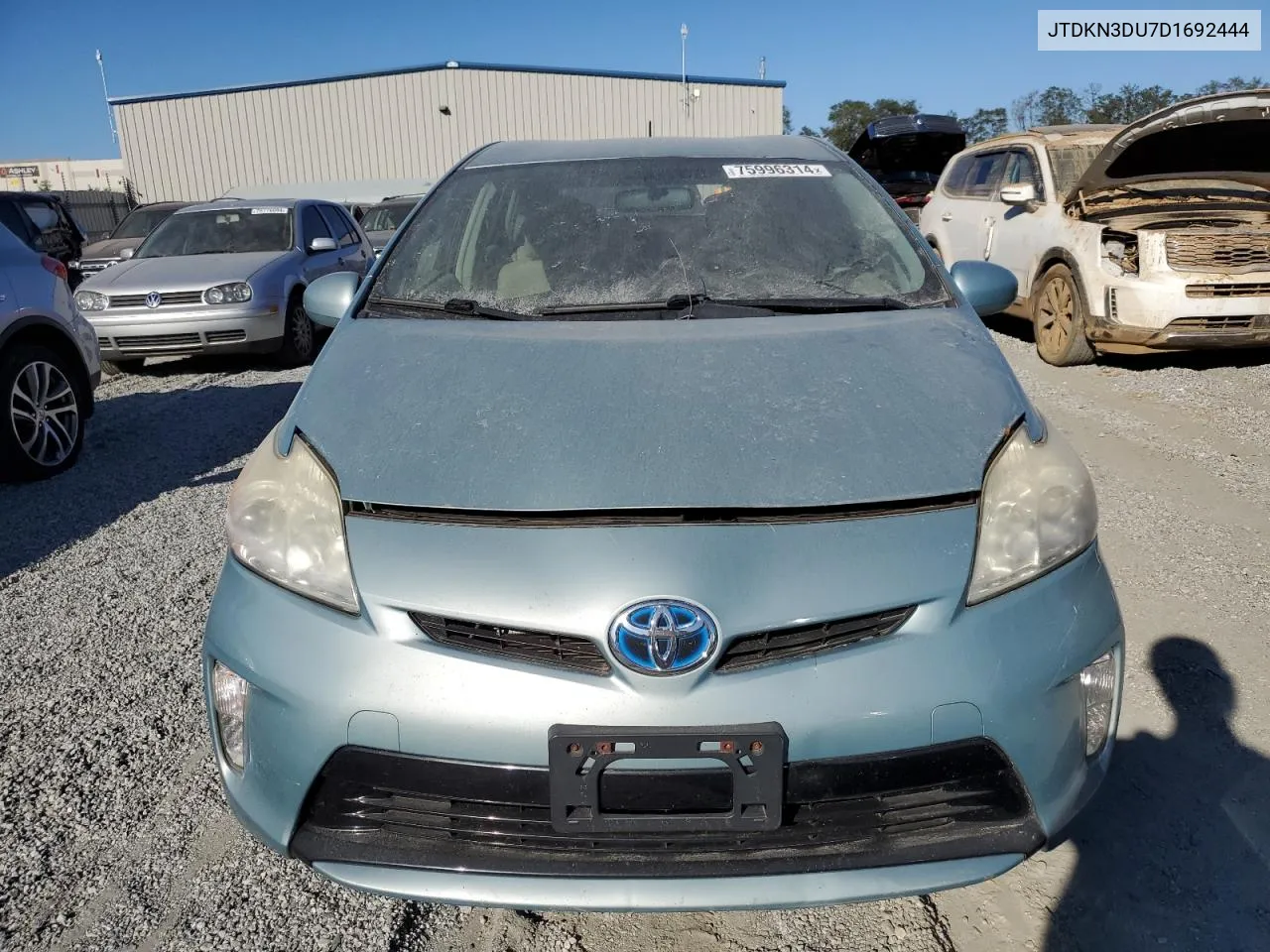 JTDKN3DU7D1692444 2013 Toyota Prius