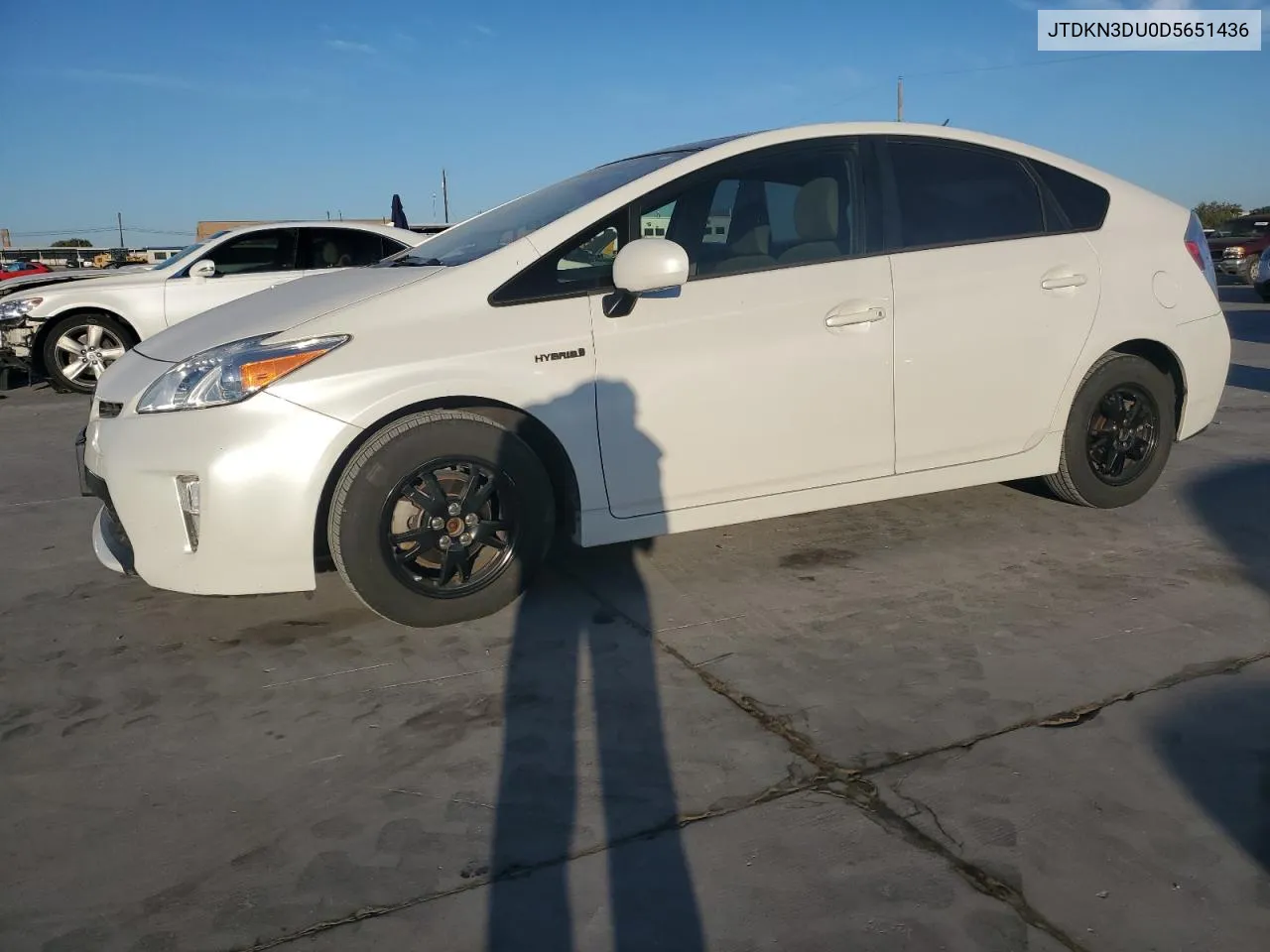 2013 Toyota Prius VIN: JTDKN3DU0D5651436 Lot: 76030384