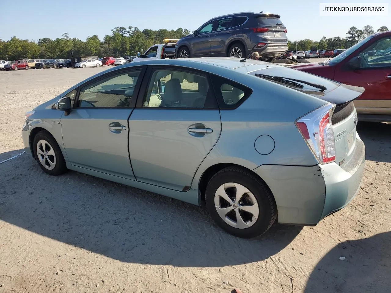 2013 Toyota Prius VIN: JTDKN3DU8D5683650 Lot: 76104164