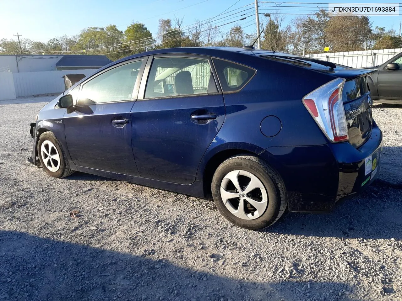 2013 Toyota Prius VIN: JTDKN3DU7D1693884 Lot: 76108084