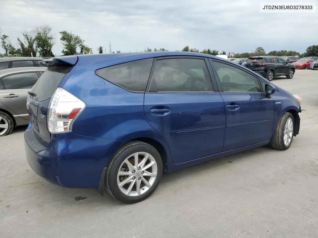 2013 Toyota Prius V VIN: JTDZN3EU8D3278333 Lot: 76120224