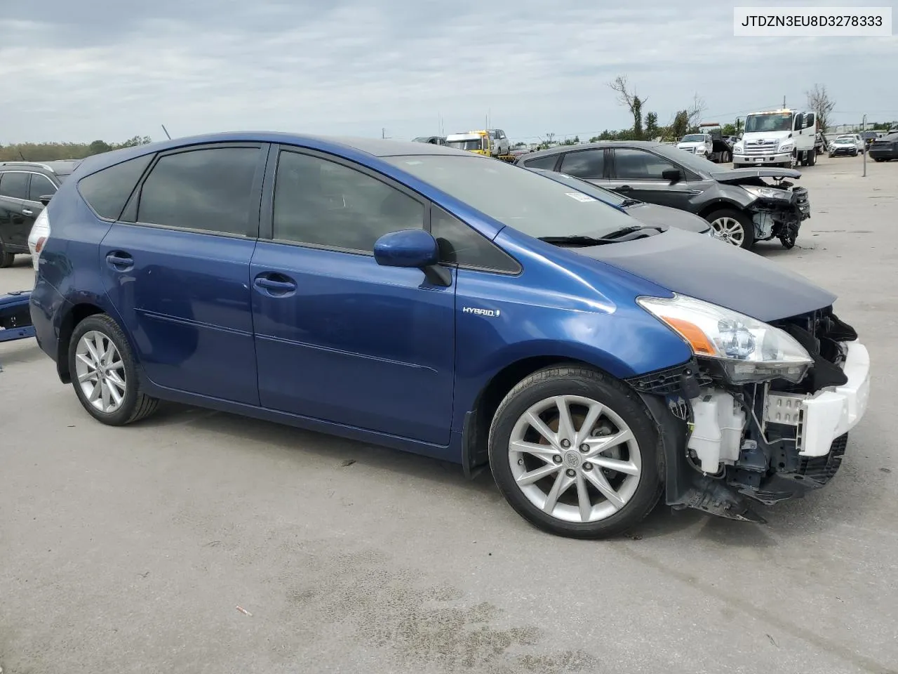 2013 Toyota Prius V VIN: JTDZN3EU8D3278333 Lot: 76120224