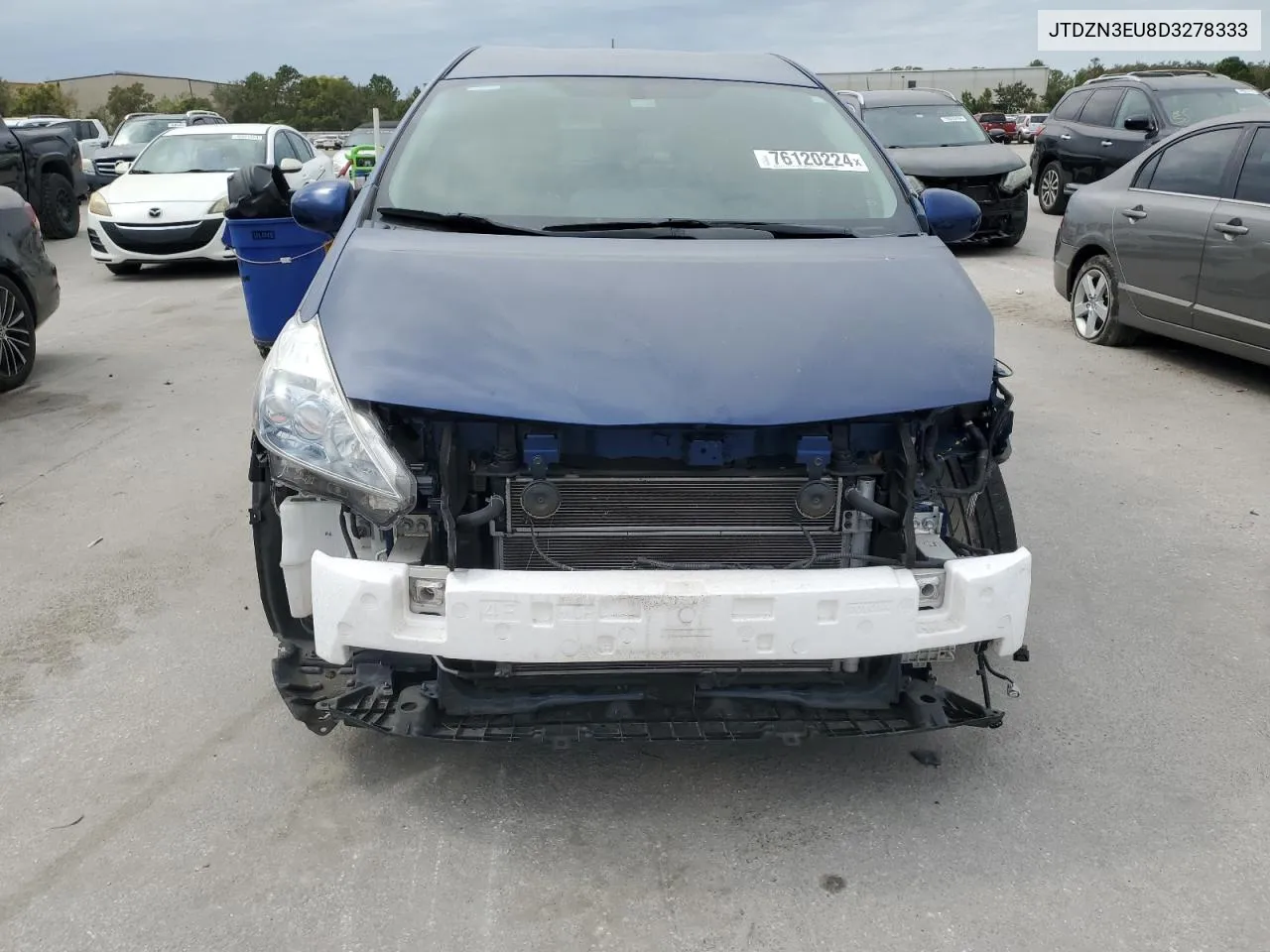 JTDZN3EU8D3278333 2013 Toyota Prius V