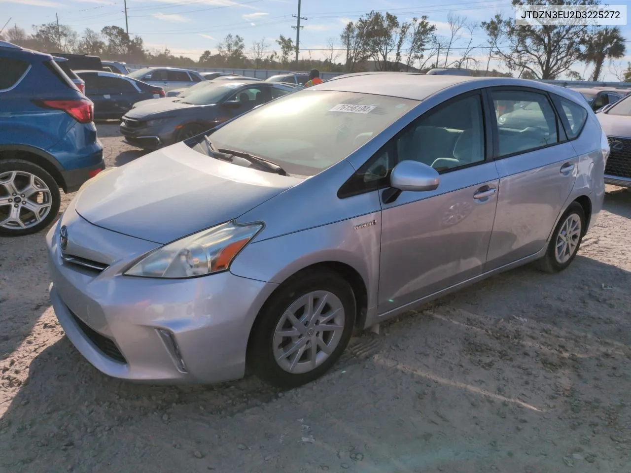 2013 Toyota Prius V VIN: JTDZN3EU2D3225272 Lot: 76156194