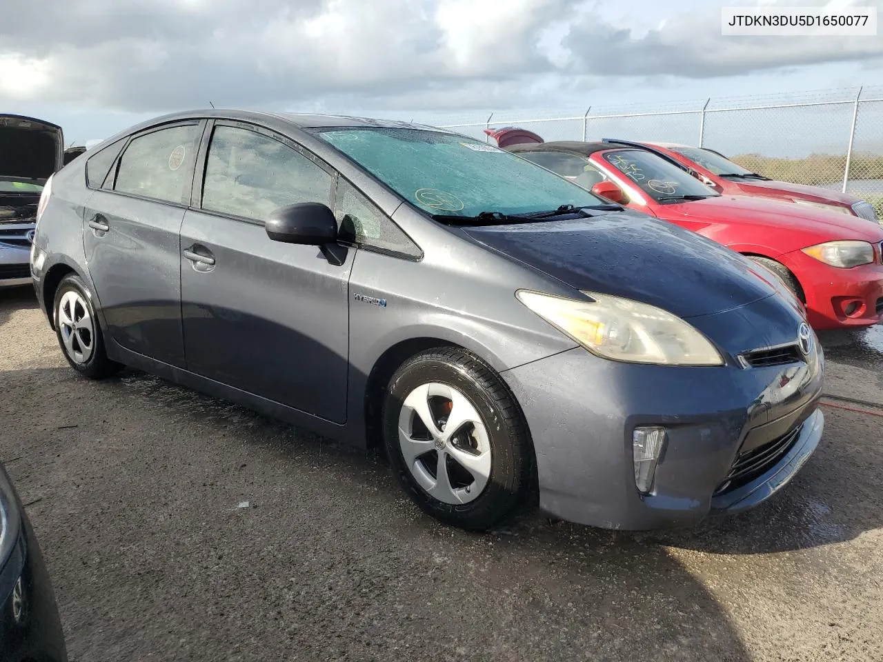 2013 Toyota Prius VIN: JTDKN3DU5D1650077 Lot: 76159834