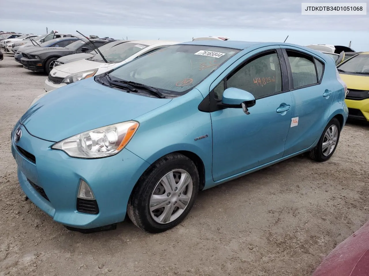 JTDKDTB34D1051068 2013 Toyota Prius C