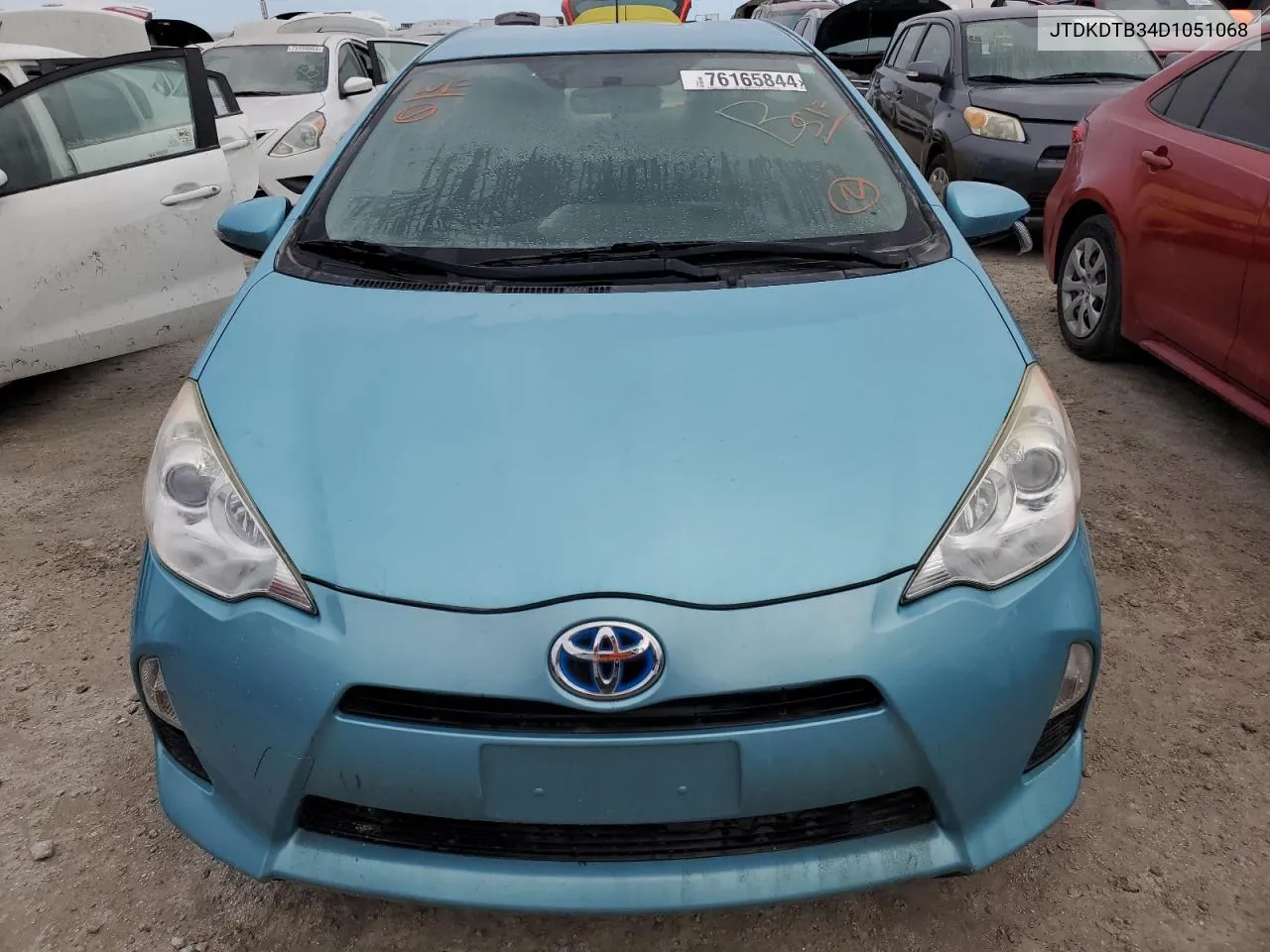 JTDKDTB34D1051068 2013 Toyota Prius C