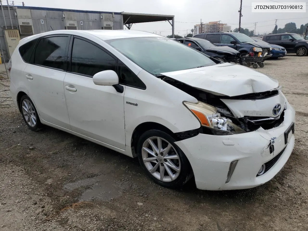 2013 Toyota Prius V VIN: JTDZN3EU7D3190812 Lot: 76166384