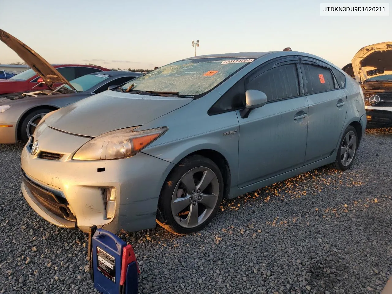 2013 Toyota Prius VIN: JTDKN3DU9D1620211 Lot: 76190784