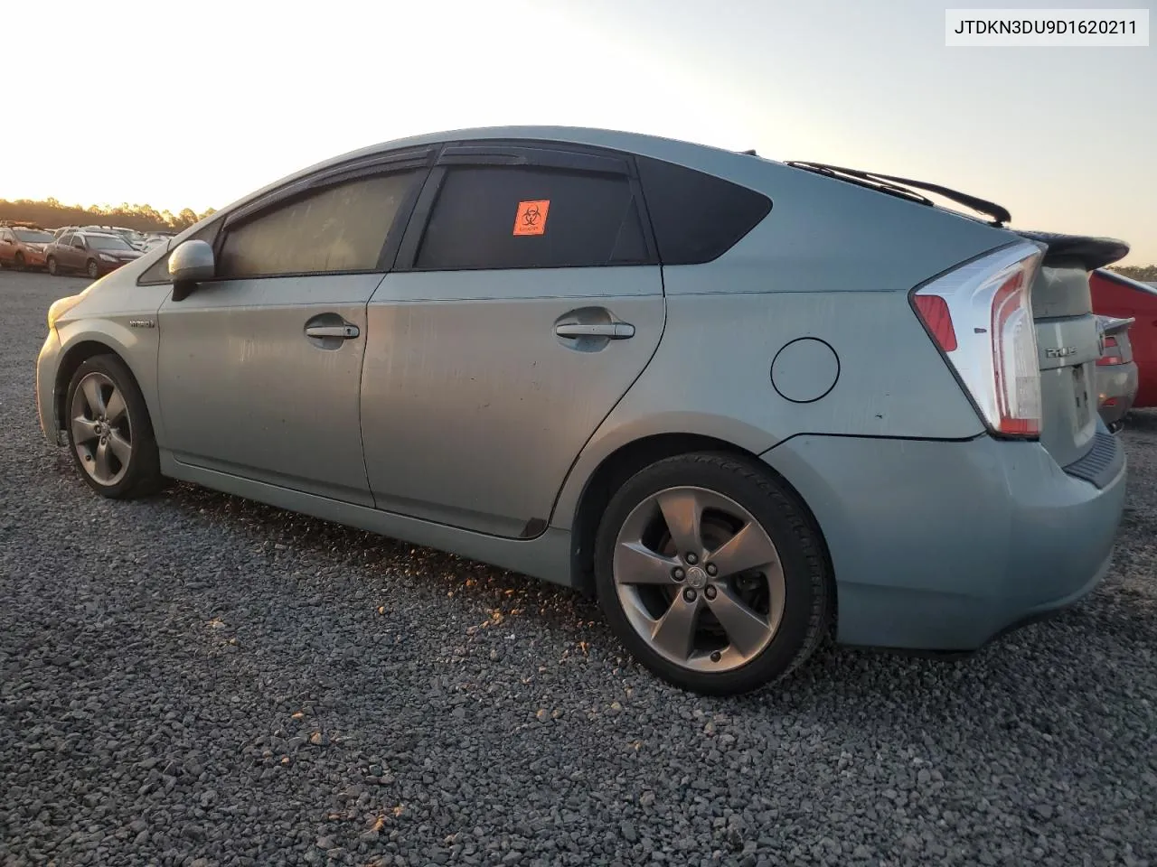 2013 Toyota Prius VIN: JTDKN3DU9D1620211 Lot: 76190784