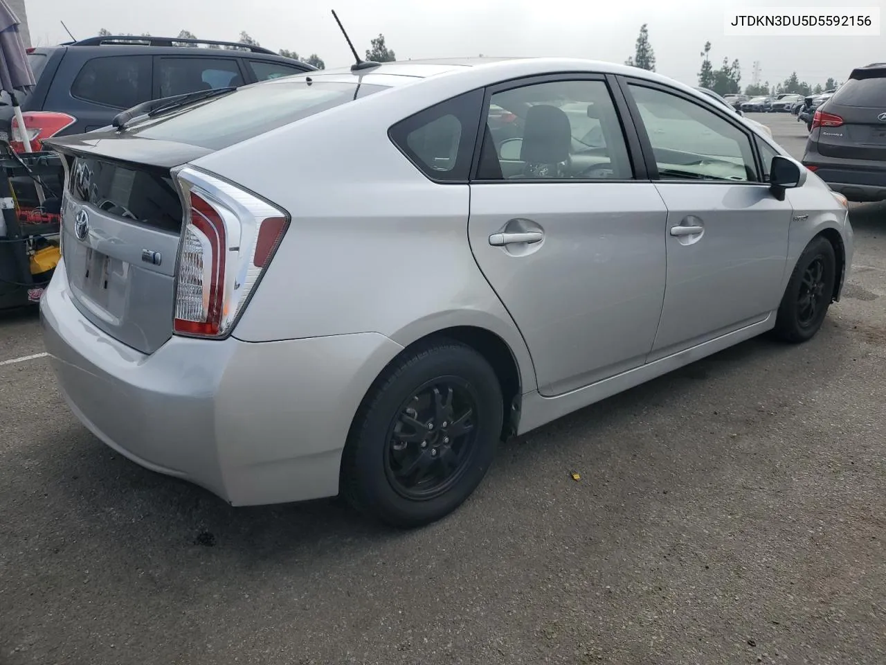 2013 Toyota Prius VIN: JTDKN3DU5D5592156 Lot: 76298384