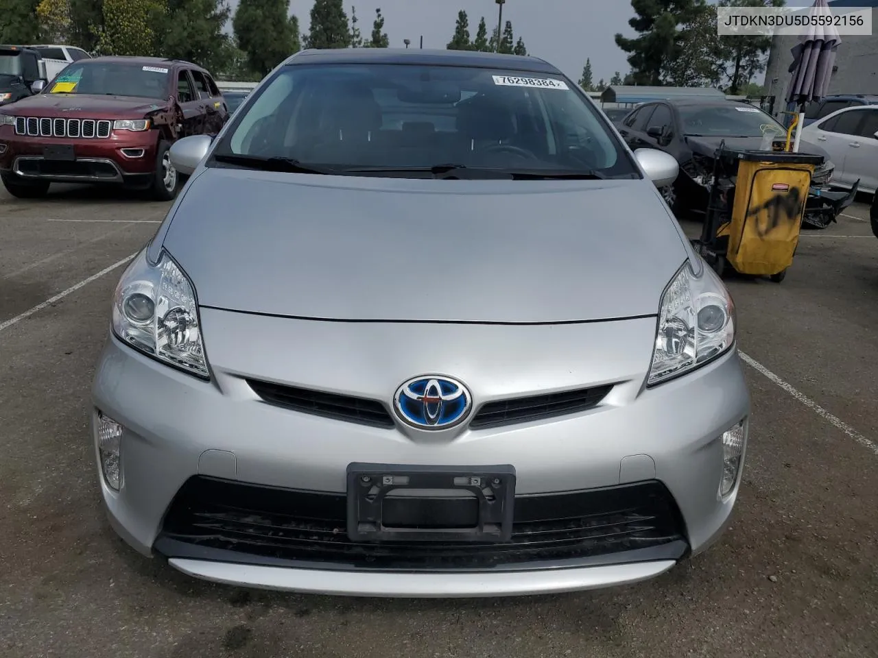 2013 Toyota Prius VIN: JTDKN3DU5D5592156 Lot: 76298384