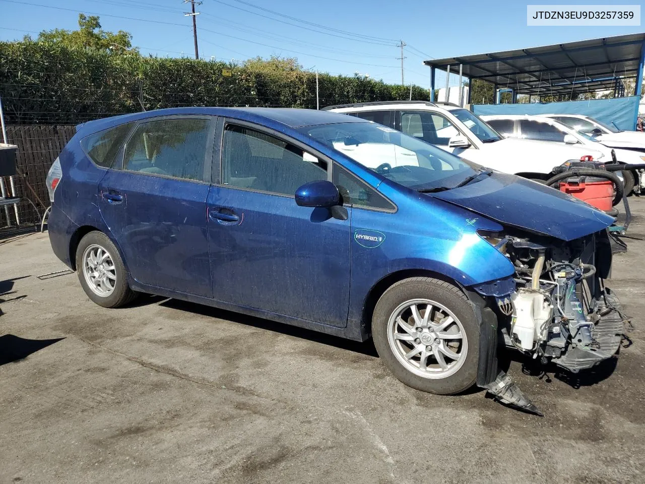 2013 Toyota Prius V VIN: JTDZN3EU9D3257359 Lot: 76323034