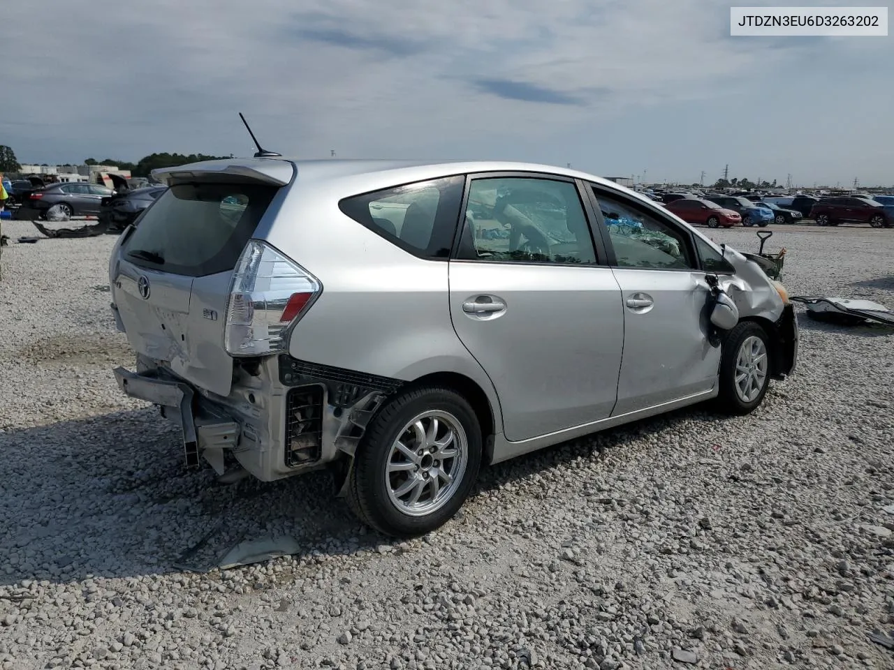 2013 Toyota Prius V VIN: JTDZN3EU6D3263202 Lot: 76354864