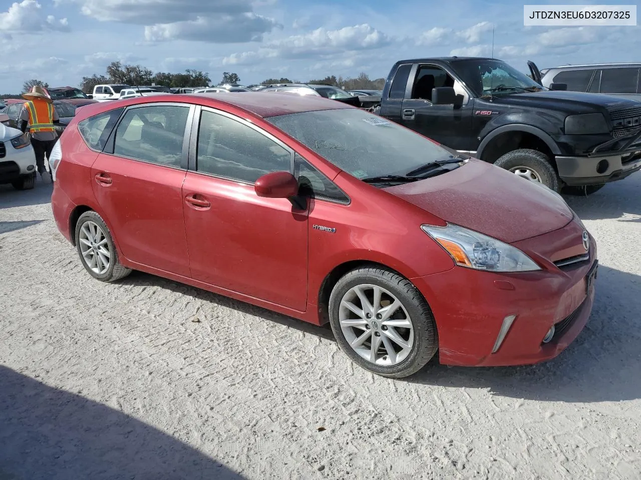 2013 Toyota Prius V VIN: JTDZN3EU6D3207325 Lot: 76362114