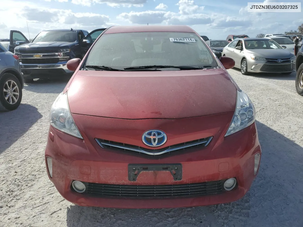 2013 Toyota Prius V VIN: JTDZN3EU6D3207325 Lot: 76362114