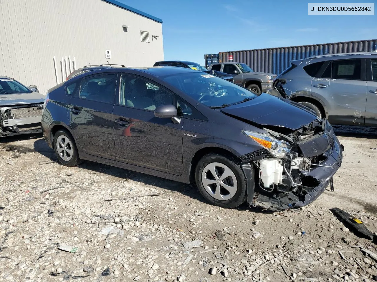 JTDKN3DU0D5662842 2013 Toyota Prius