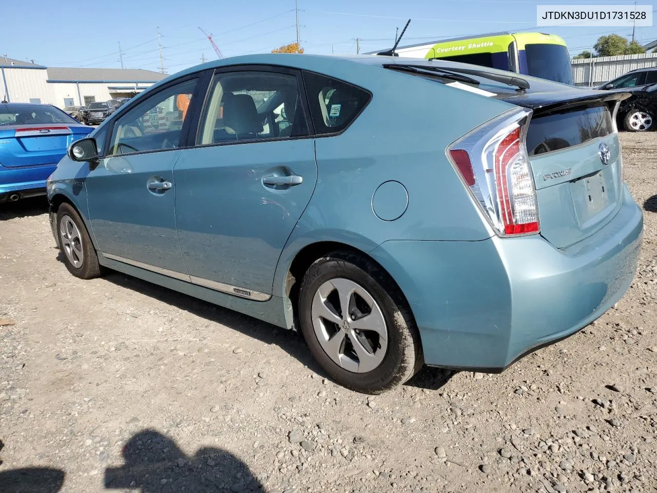 2013 Toyota Prius VIN: JTDKN3DU1D1731528 Lot: 76388164