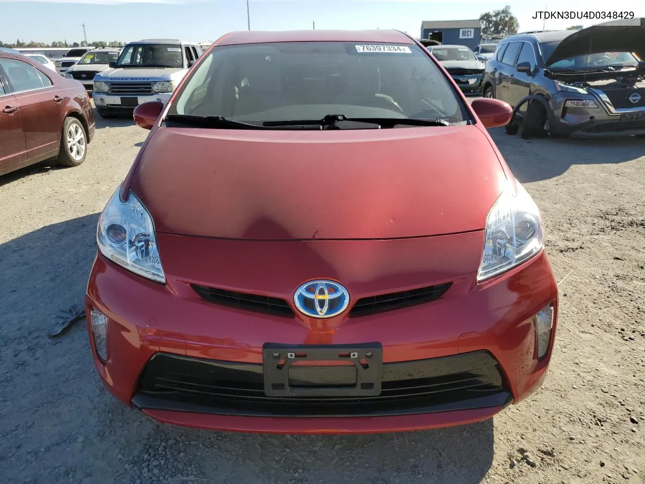 JTDKN3DU4D0348429 2013 Toyota Prius