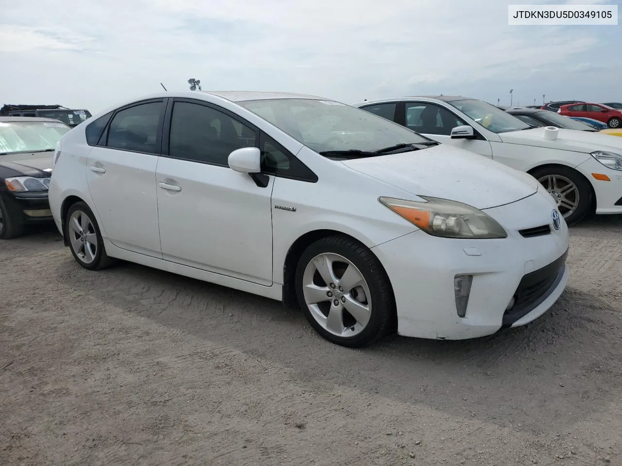 2013 Toyota Prius VIN: JTDKN3DU5D0349105 Lot: 76451004