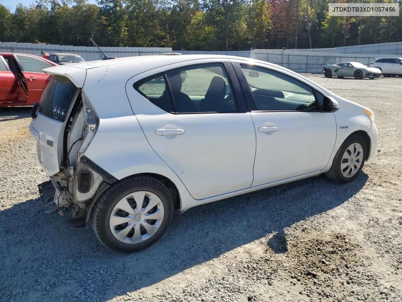 JTDKDTB3XD1057456 2013 Toyota Prius C