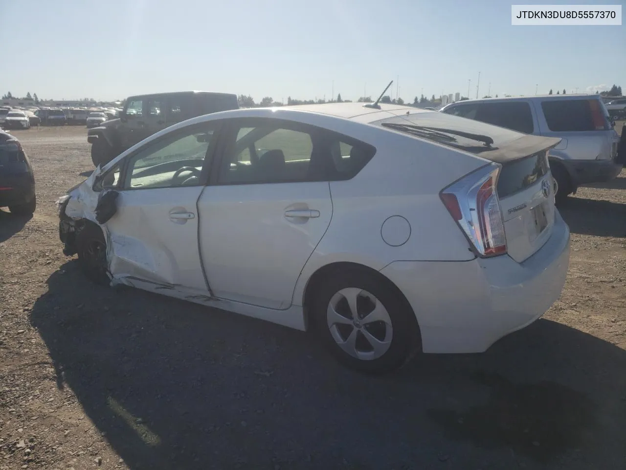 2013 Toyota Prius VIN: JTDKN3DU8D5557370 Lot: 76576354