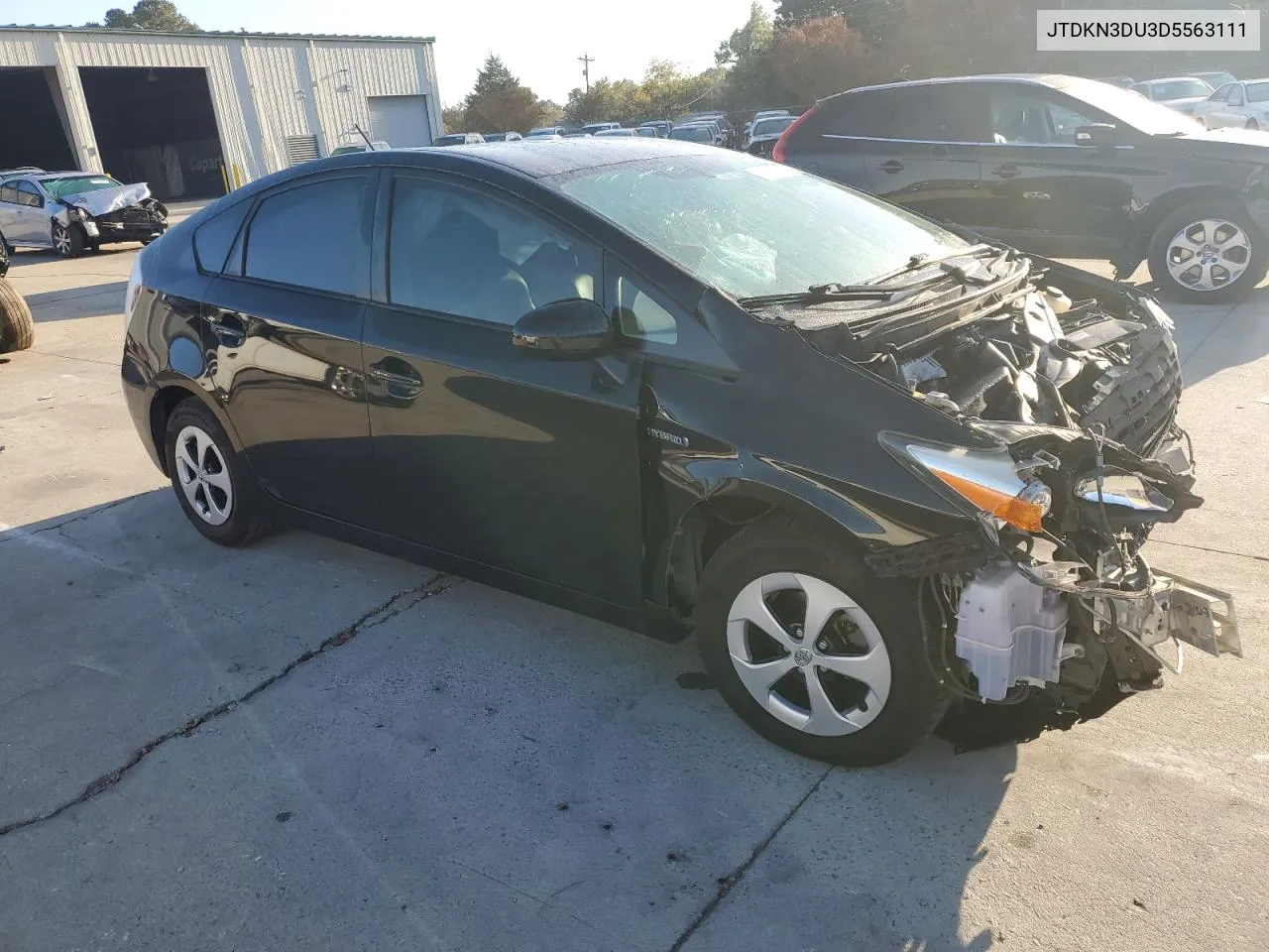 2013 Toyota Prius VIN: JTDKN3DU3D5563111 Lot: 76593884