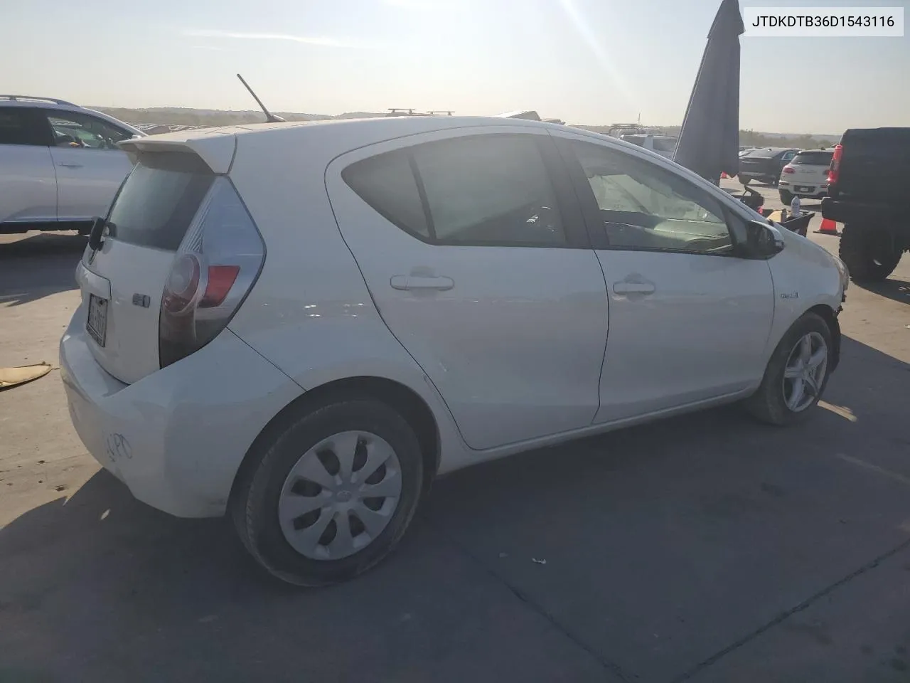 JTDKDTB36D1543116 2013 Toyota Prius C