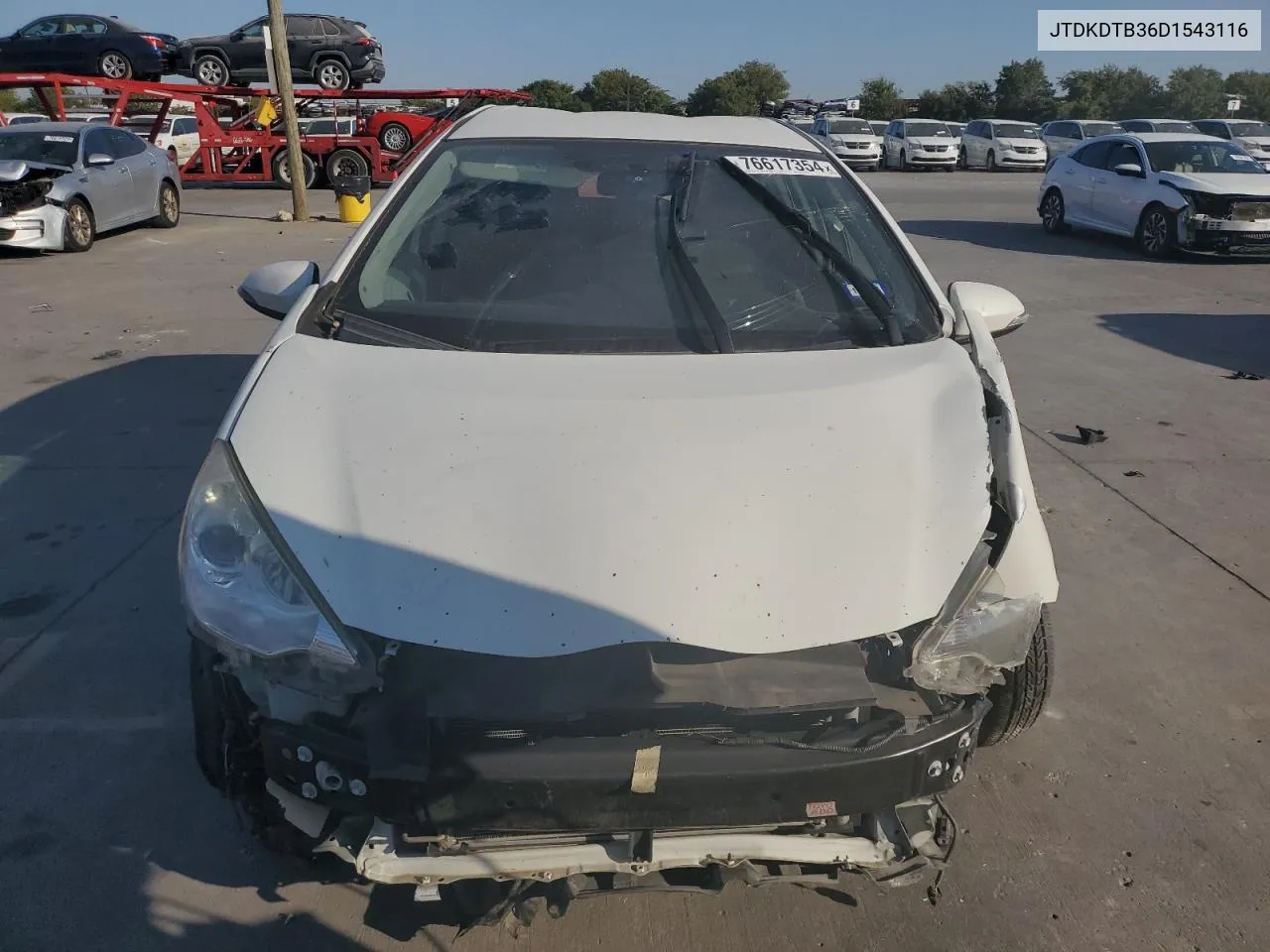 JTDKDTB36D1543116 2013 Toyota Prius C