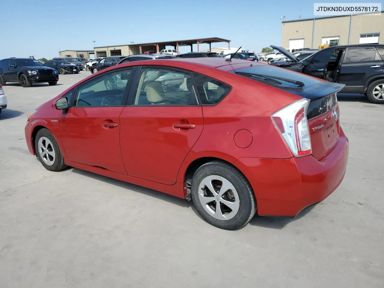 2013 Toyota Prius VIN: JTDKN3DUXD5578172 Lot: 76622964