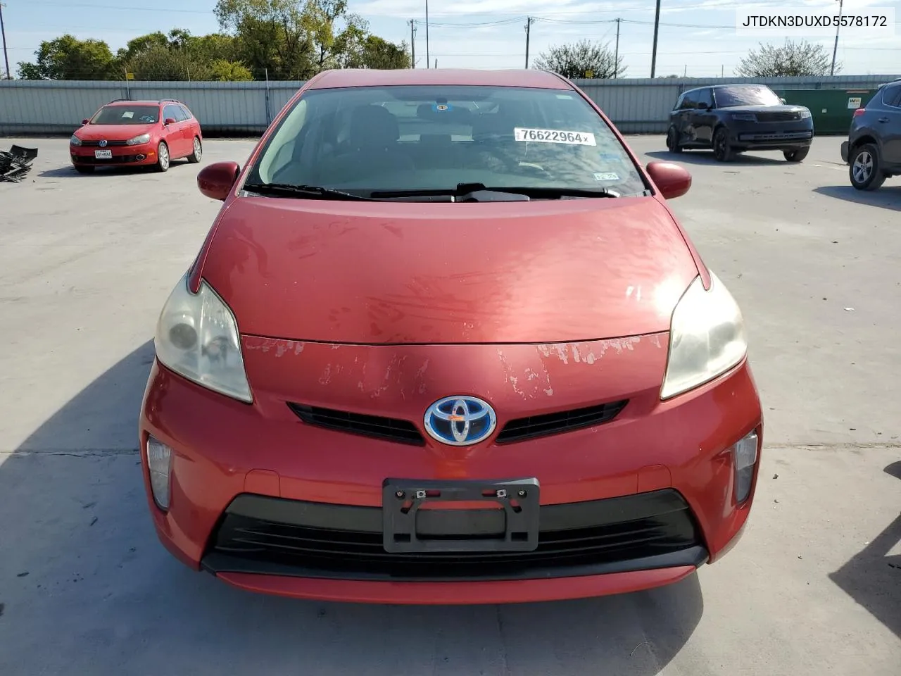 2013 Toyota Prius VIN: JTDKN3DUXD5578172 Lot: 76622964