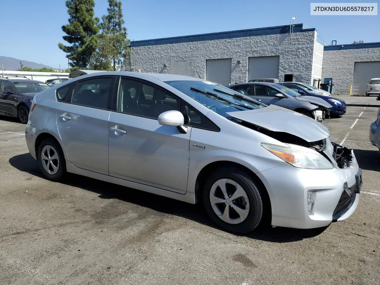 2013 Toyota Prius VIN: JTDKN3DU6D5578217 Lot: 76637444