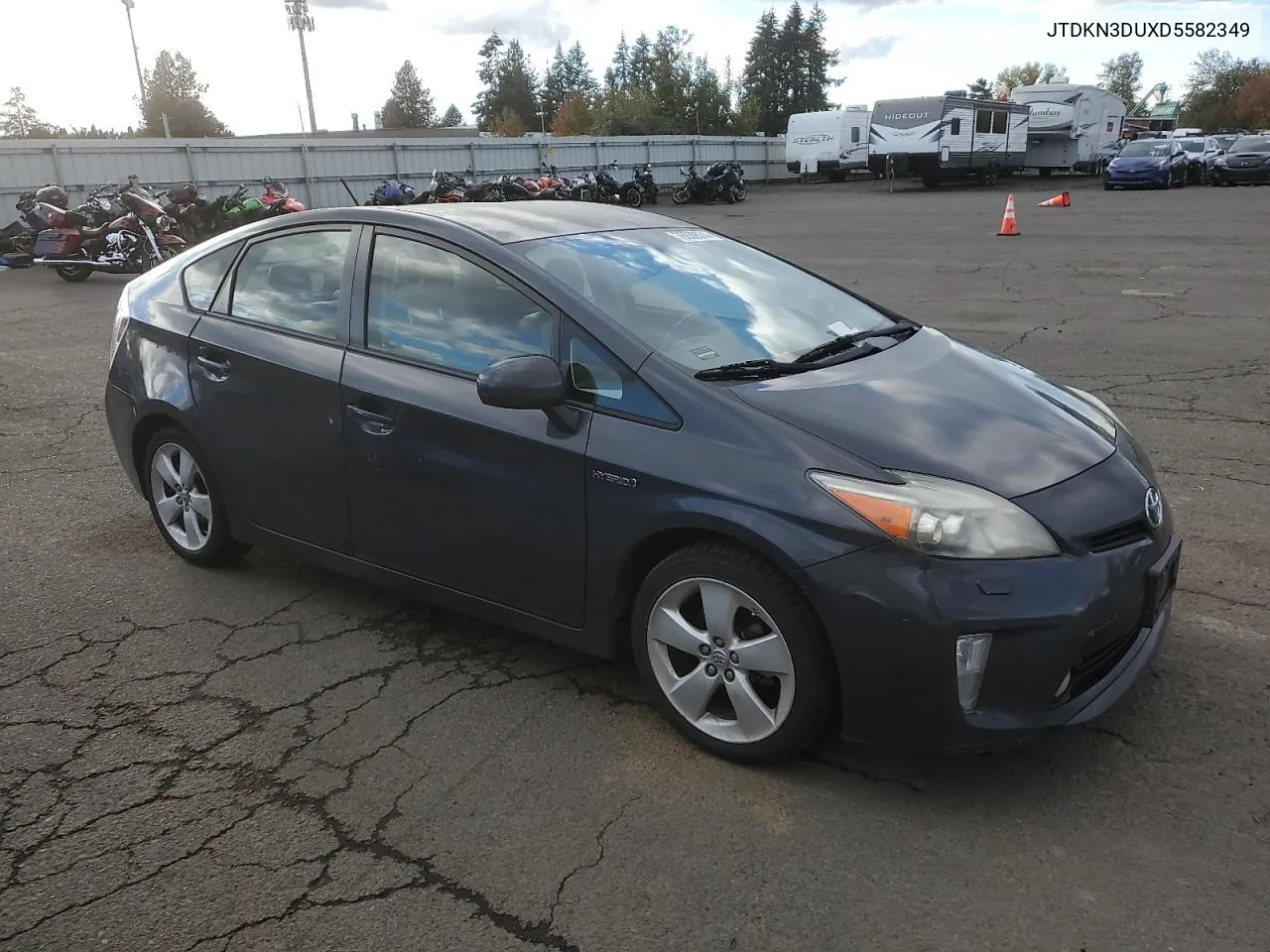 2013 Toyota Prius VIN: JTDKN3DUXD5582349 Lot: 76639074