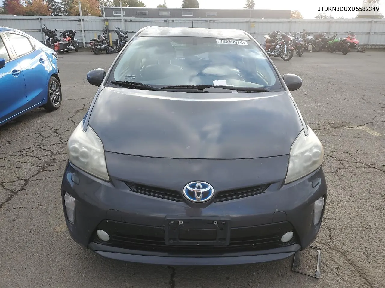 2013 Toyota Prius VIN: JTDKN3DUXD5582349 Lot: 76639074