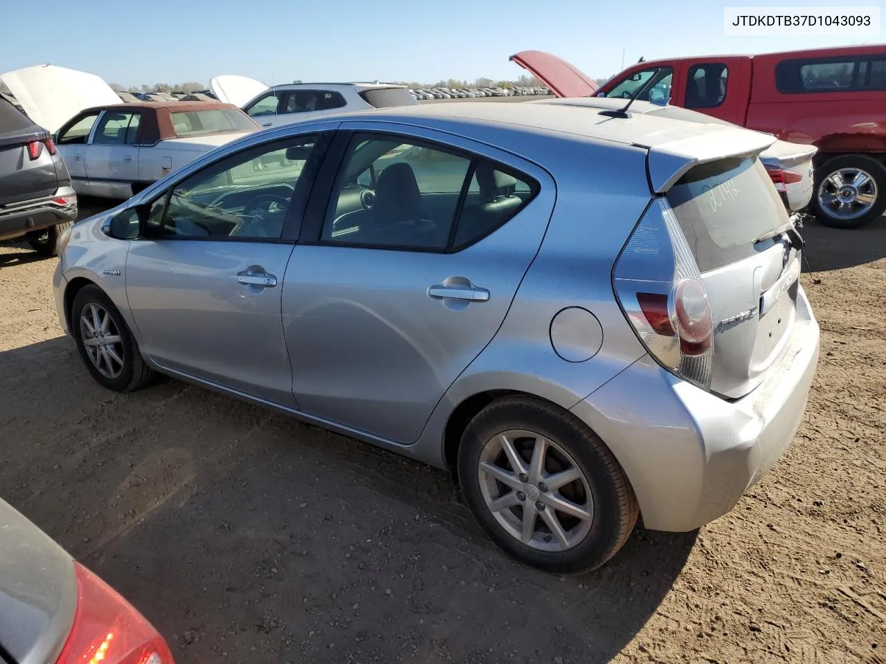 2013 Toyota Prius C VIN: JTDKDTB37D1043093 Lot: 76699224