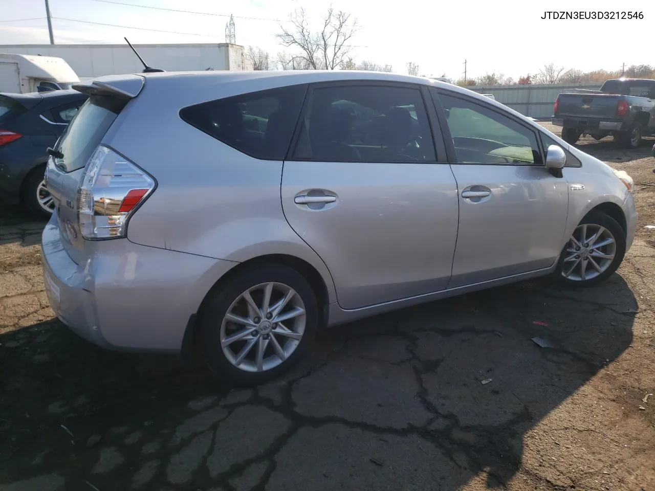 2013 Toyota Prius V VIN: JTDZN3EU3D3212546 Lot: 76738474