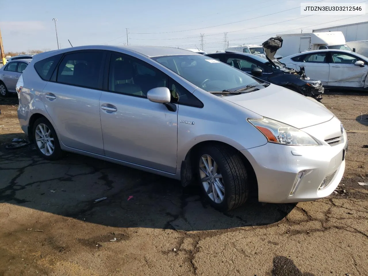 2013 Toyota Prius V VIN: JTDZN3EU3D3212546 Lot: 76738474