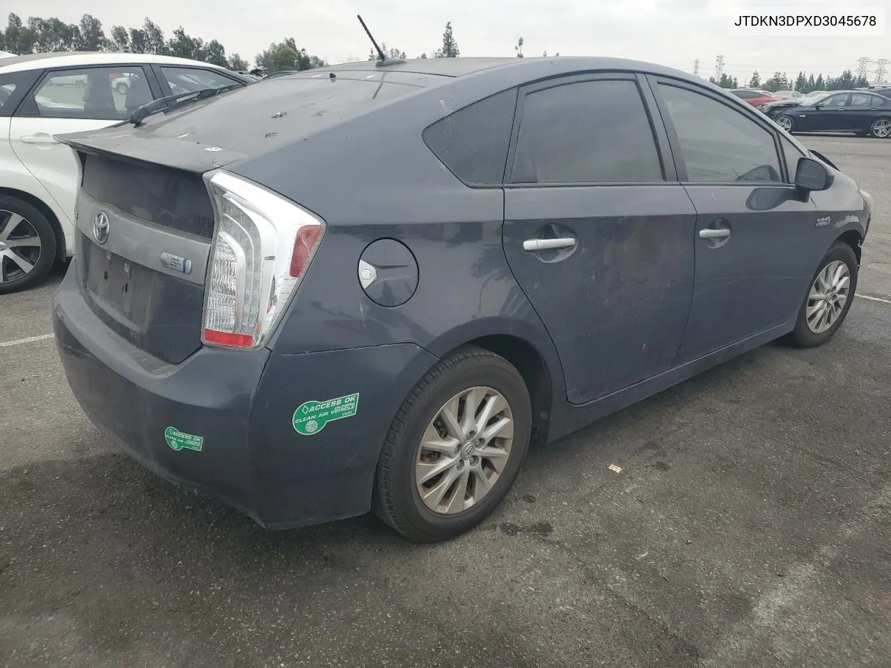 2013 Toyota Prius Plug-In VIN: JTDKN3DPXD3045678 Lot: 76748364