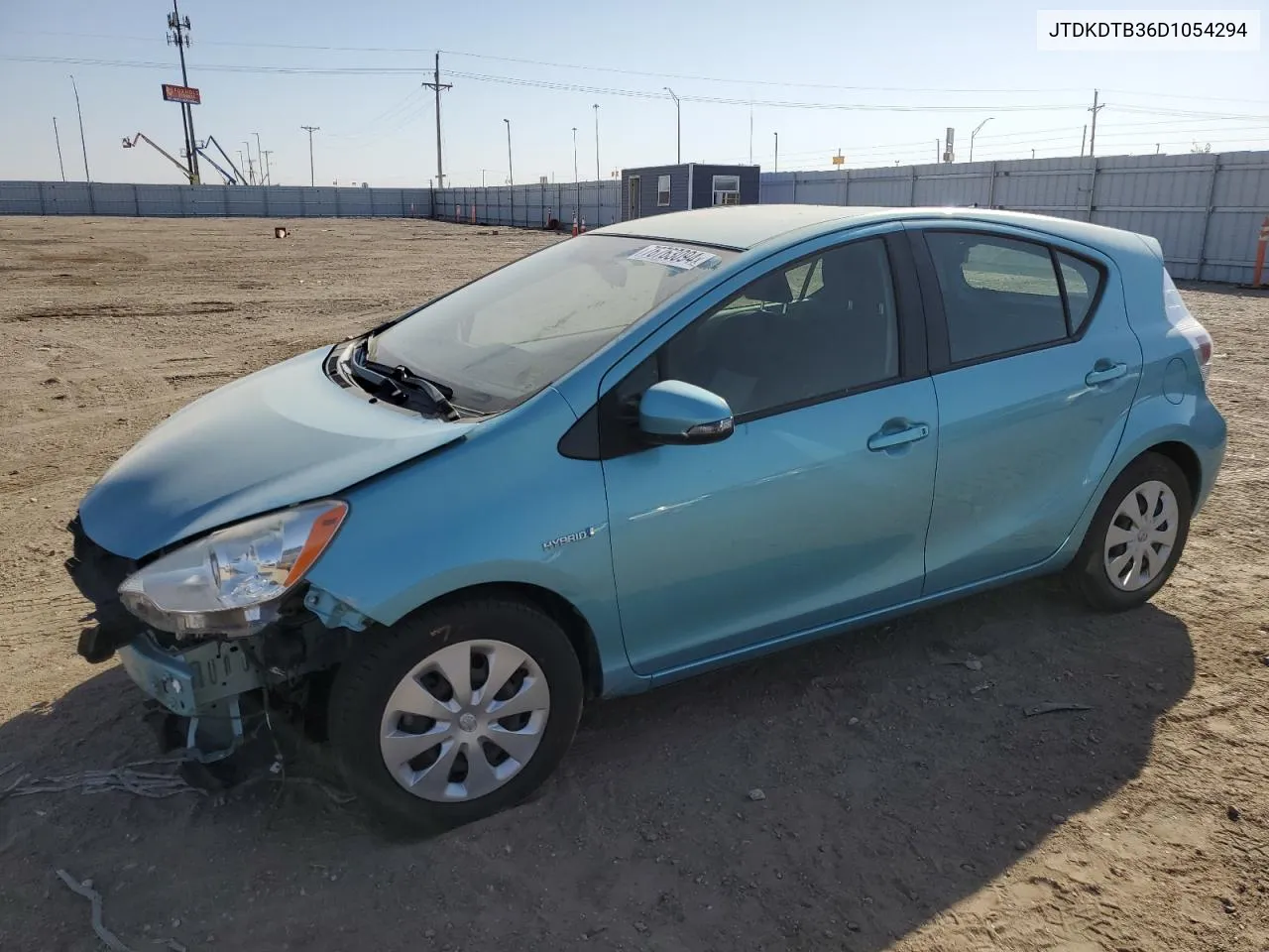 JTDKDTB36D1054294 2013 Toyota Prius C