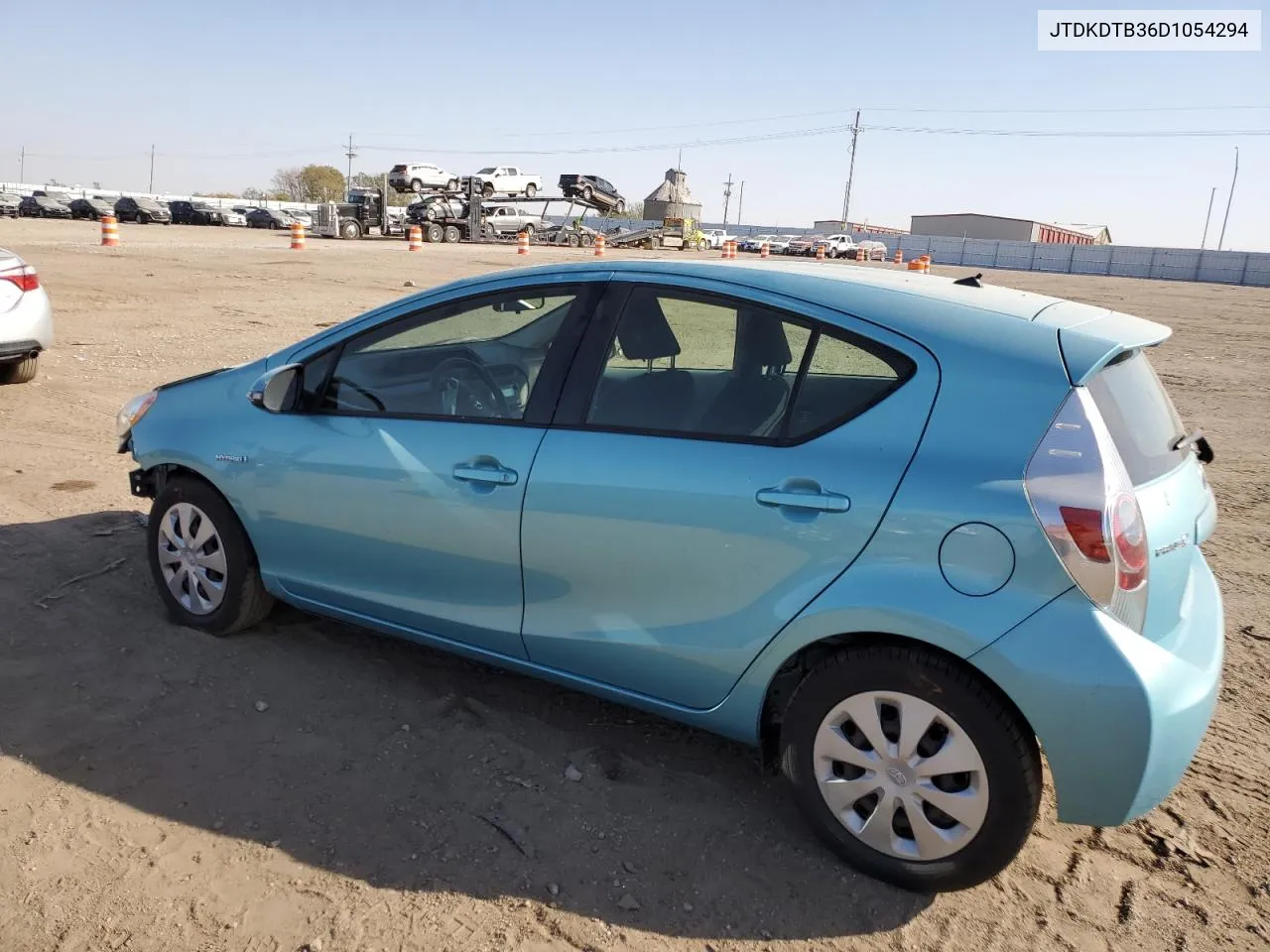 2013 Toyota Prius C VIN: JTDKDTB36D1054294 Lot: 76763094