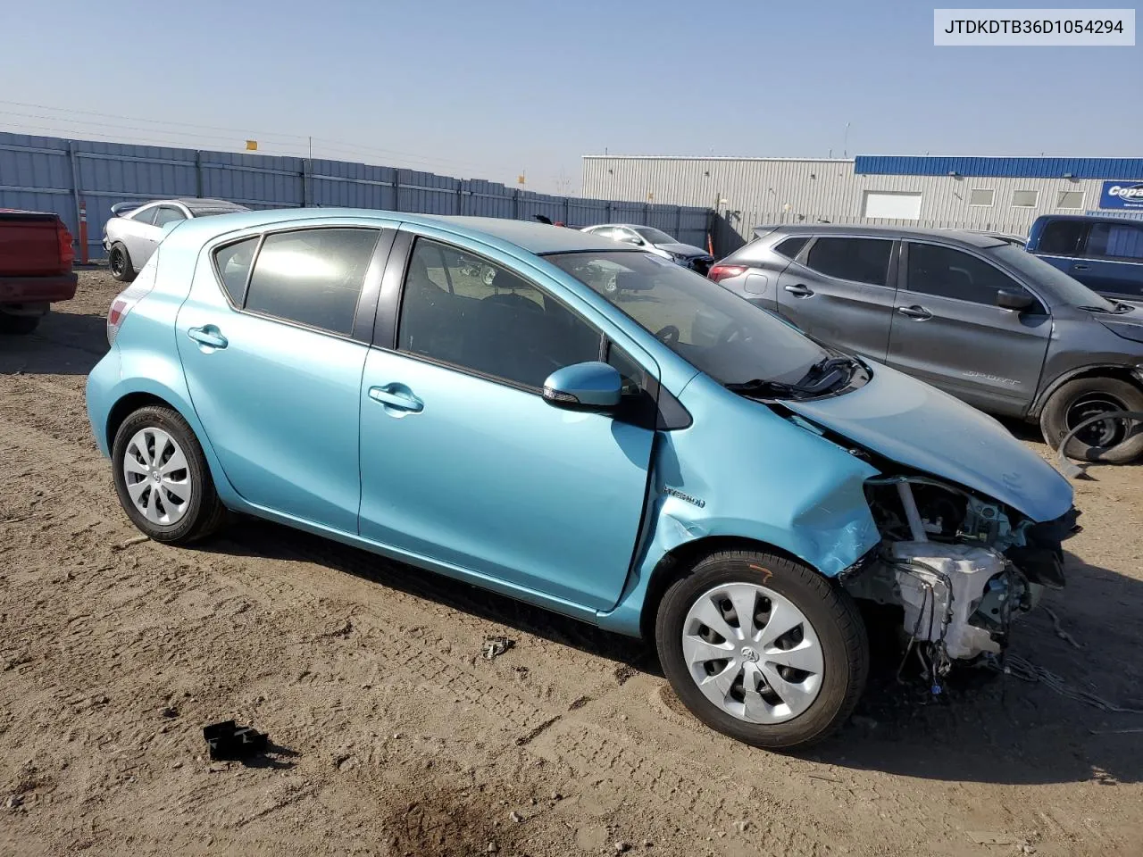 2013 Toyota Prius C VIN: JTDKDTB36D1054294 Lot: 76763094